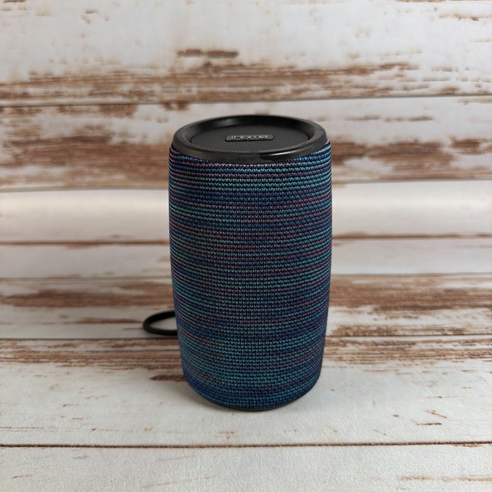 iHome Rechargeable Bluetooth Speaker iBT77v2 Portable Wireless Audio